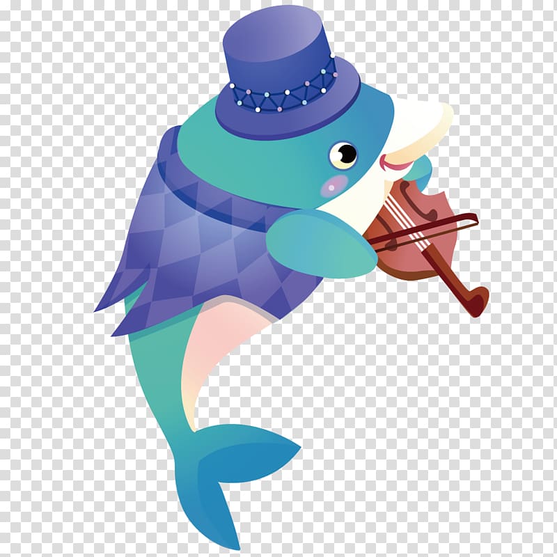 Drawing Music Violin, Dolphin violin transparent background PNG clipart