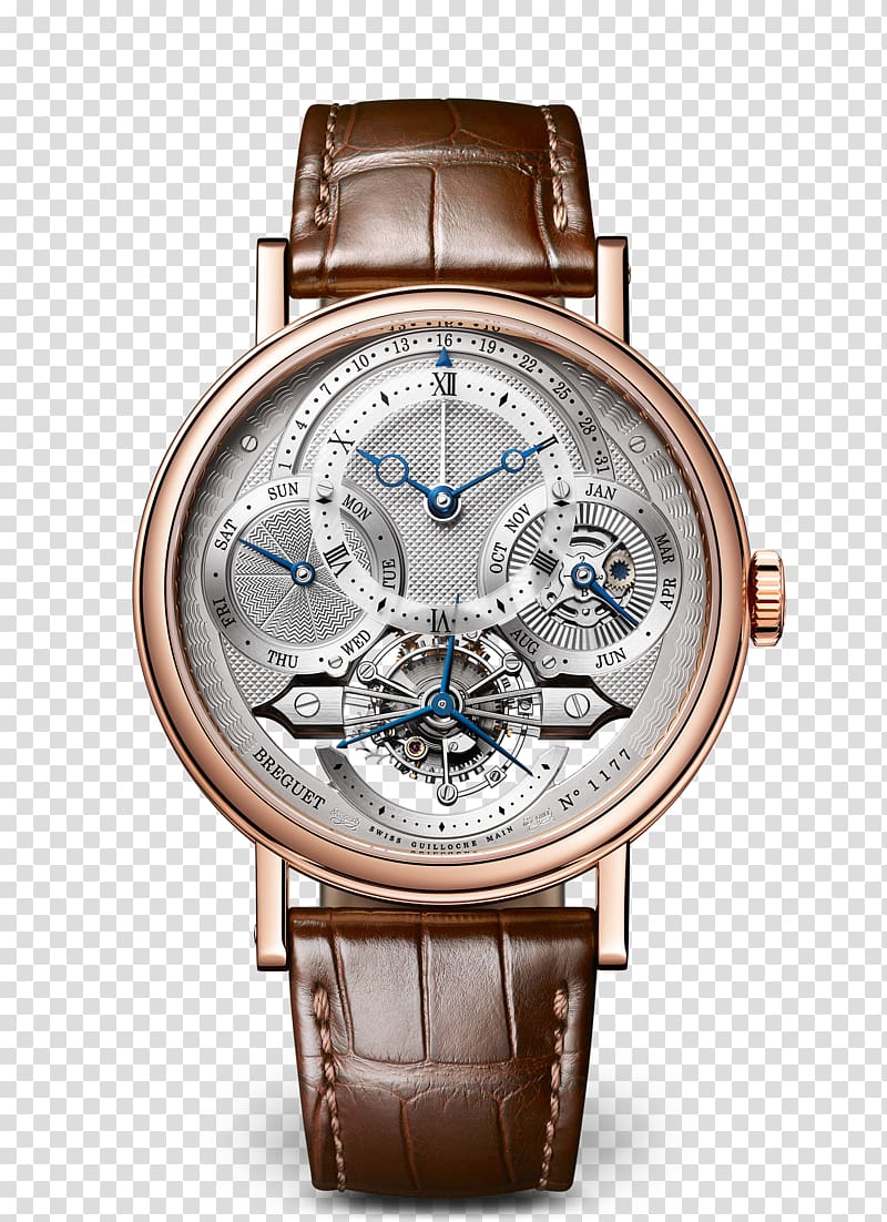 Breguet Watch Tourbillon Rolex Chronometry, watch transparent background PNG clipart
