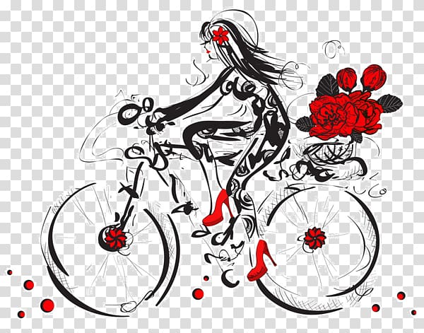 Drawing Bicycle, others transparent background PNG clipart