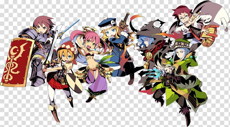 Etrian Mystery Dungeon Etrian Odyssey II: Heroes of Lagaard Chocobo\'s Mysterious Dungeon Etrian Odyssey IV: Legends of the Titan, Etrian Mystery Dungeon transparent background PNG clipart