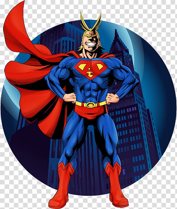 Superman T-shirt All Might Superhero Comics, superman transparent background PNG clipart