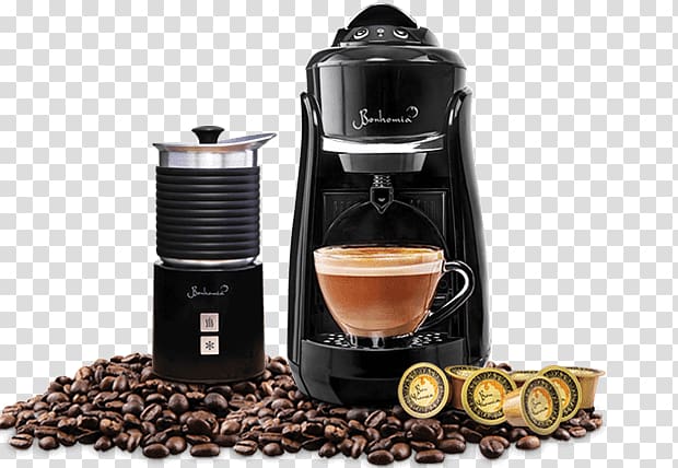 Coffeemaker Espresso Lungo Cafe, Coffee transparent background PNG clipart