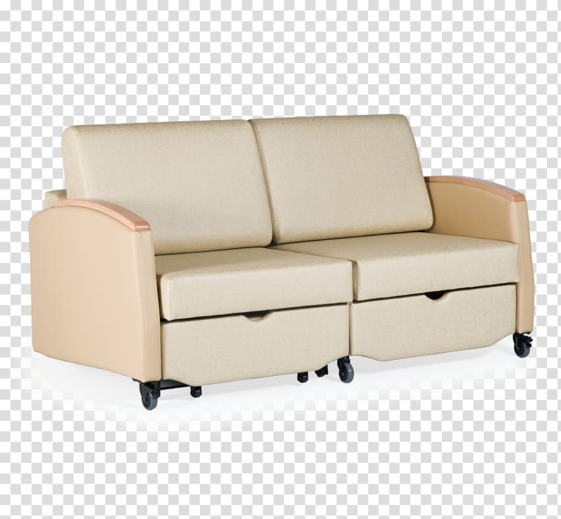 Sofa bed Couch La-Z-Boy Recliner, bed transparent background PNG clipart