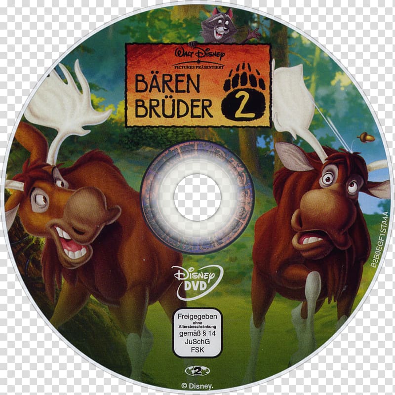 Brother Bear DVD Special collections Animal STXE6FIN GR EUR, cover dvd transparent background PNG clipart