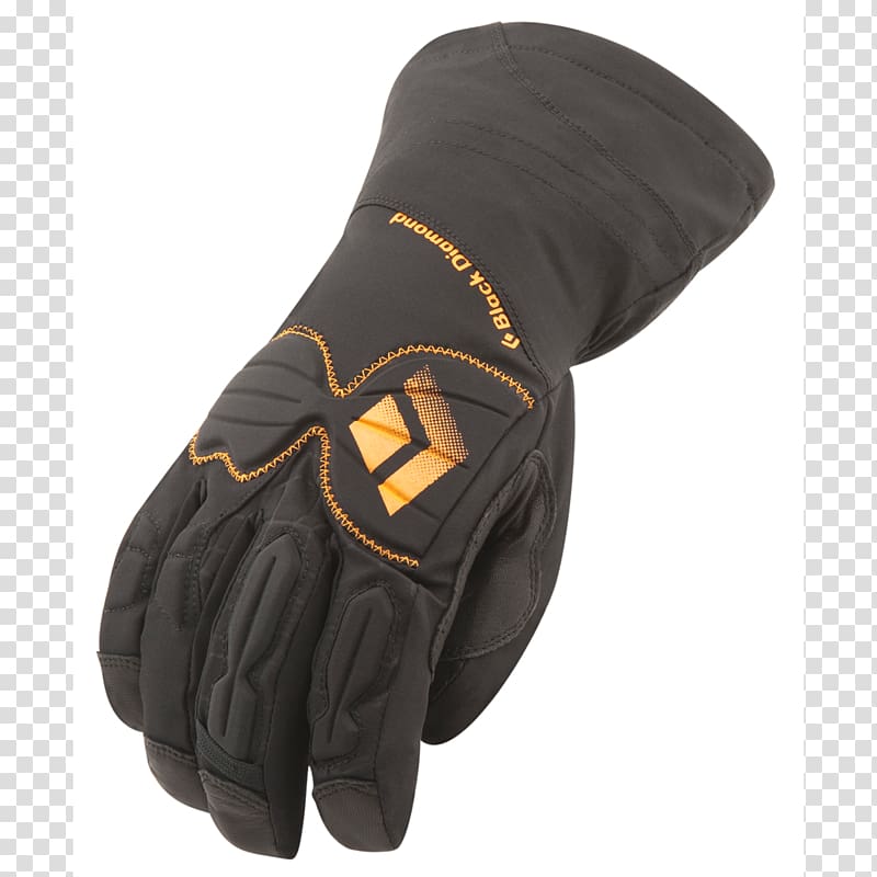 Black Diamond Equipment Glove Icefall Climbing, ice transparent background PNG clipart