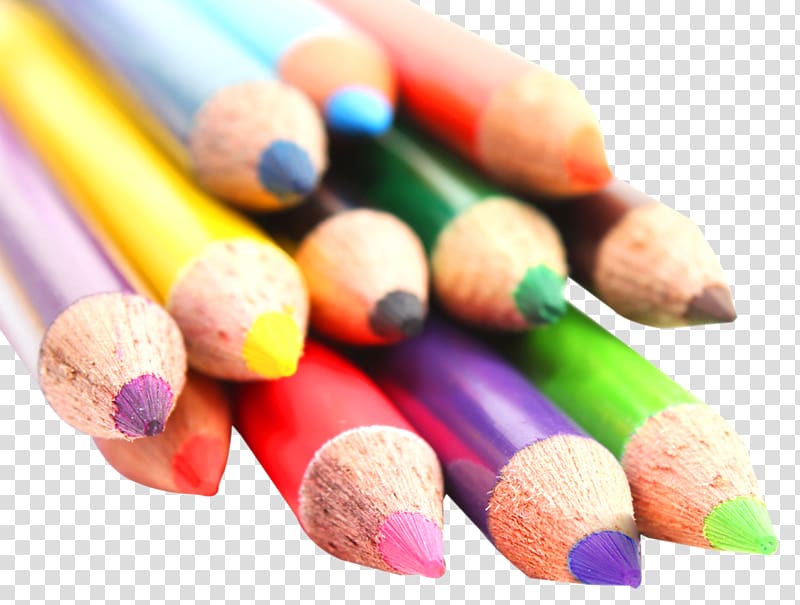 Colored pencil, Various Color Pencils transparent background PNG clipart