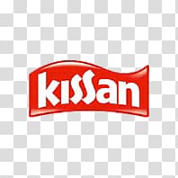 red and white Kissan logo illustration, Kissan Logo transparent background PNG clipart