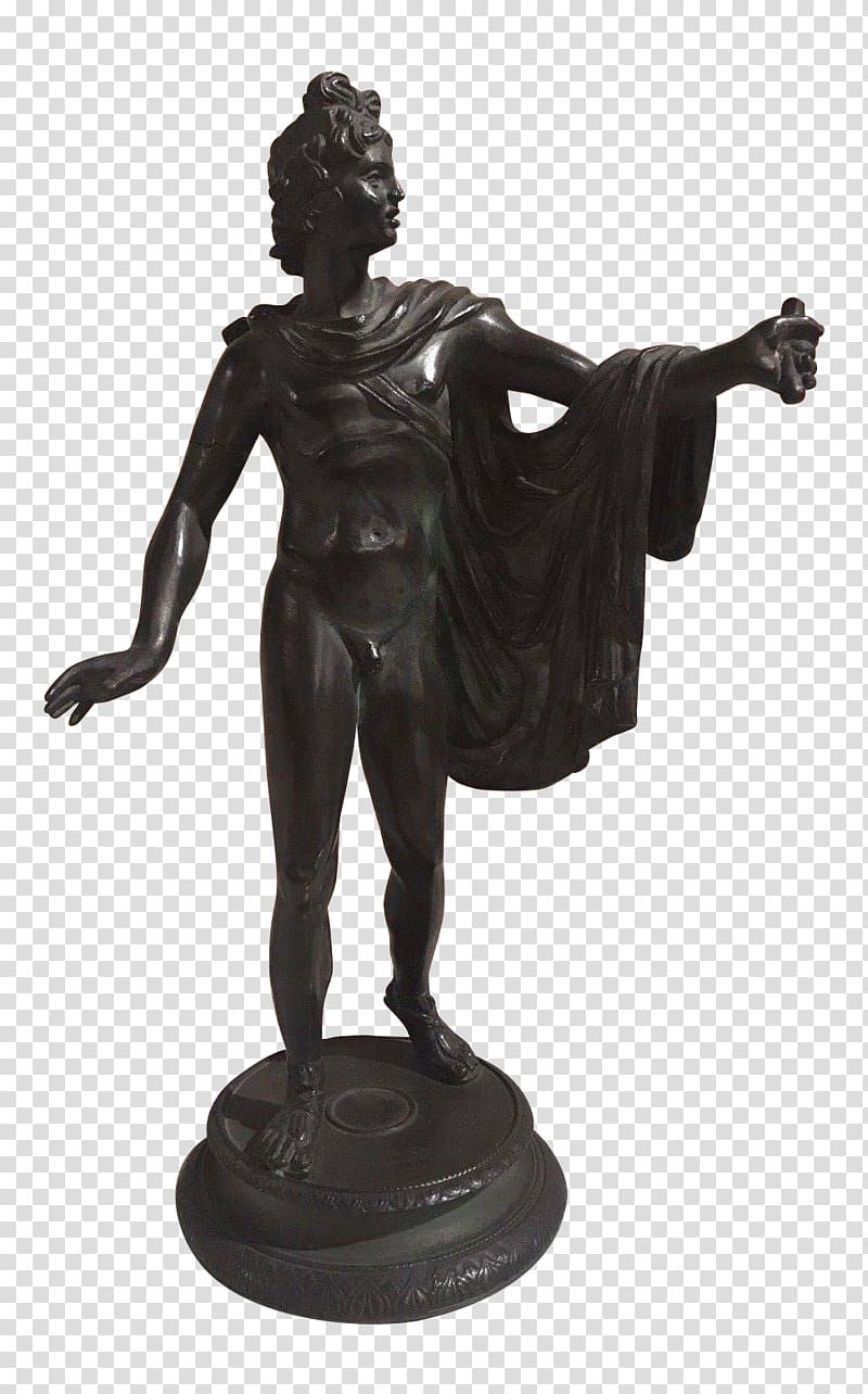 Apollo Belvedere Bronze sculpture Classical sculpture Vatican Museums, others transparent background PNG clipart