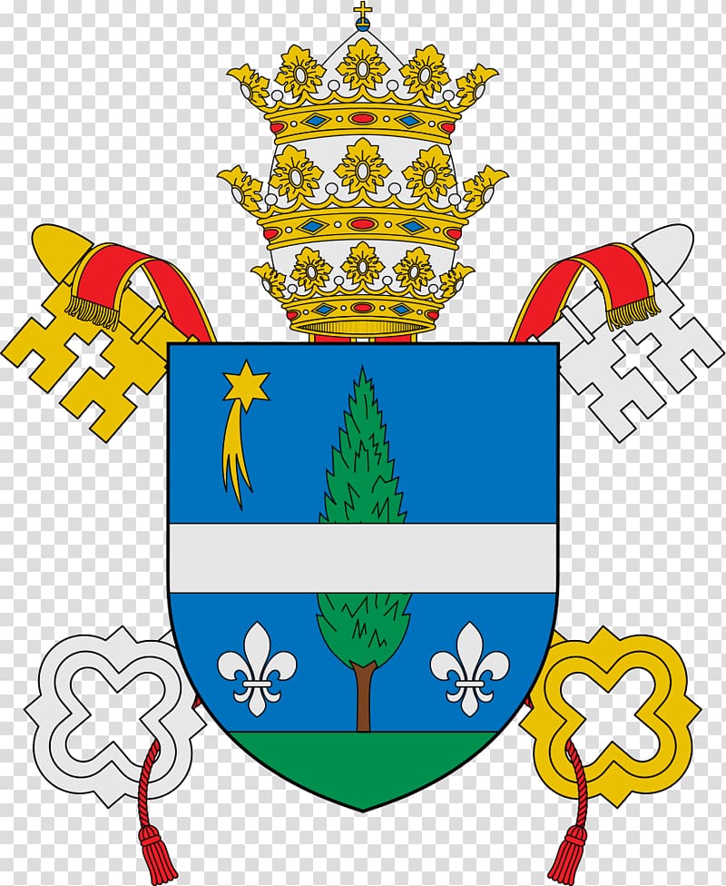 Pope Papal coats of arms Vatican City Coat of arms His Holiness, pope transparent background PNG clipart