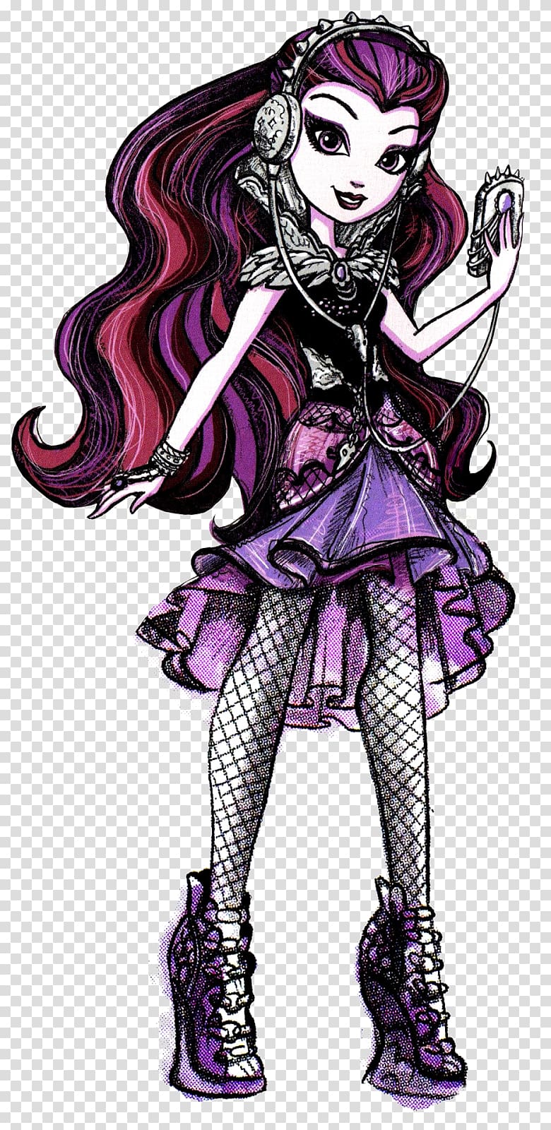 Ever After High Legacy Day Raven Queen Doll Ever After High Legacy Day Apple White Doll, queen transparent background PNG clipart