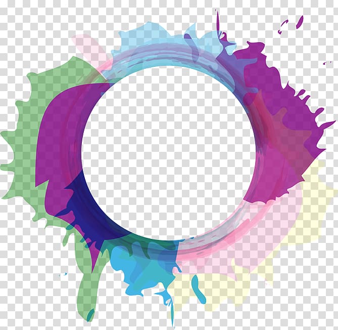 round multicolored illustration, osu! Android Mobile app development, circular meadow background material. transparent background PNG clipart