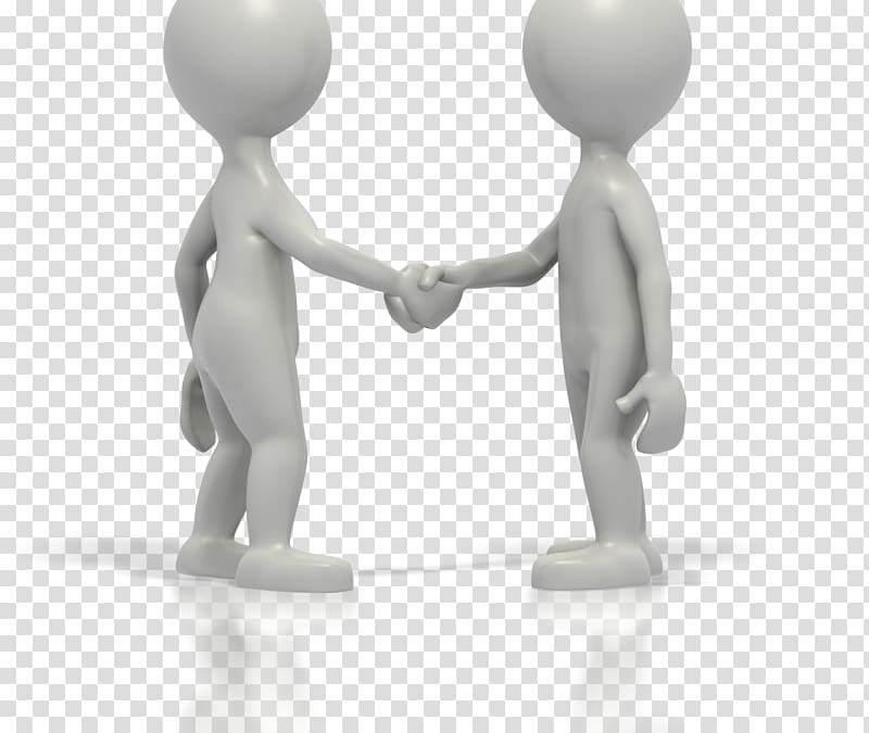Stick figure Business Handshake Etiquette Professional, shake hands transparent background PNG clipart