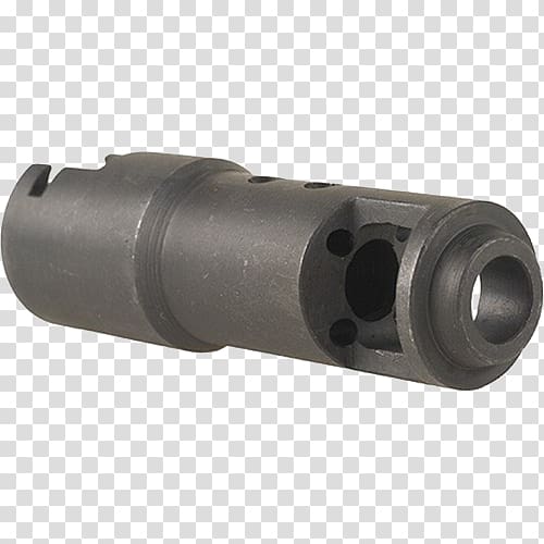 Muzzle brake AK-47 Flash suppressor Blank-firing adaptor AK-74, muzzle flash transparent background PNG clipart
