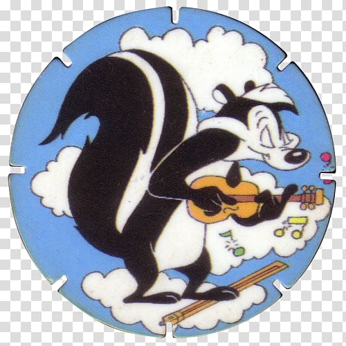 Pepé Le Pew Tasmanian Devil Daffy Duck Tazos Looney Tunes, thinking pepe transparent background PNG clipart