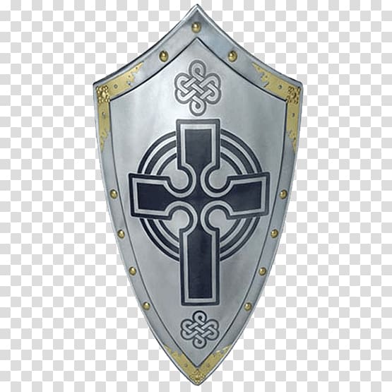 Middle Ages Crusades Knights Templar Shield, shield transparent background PNG clipart
