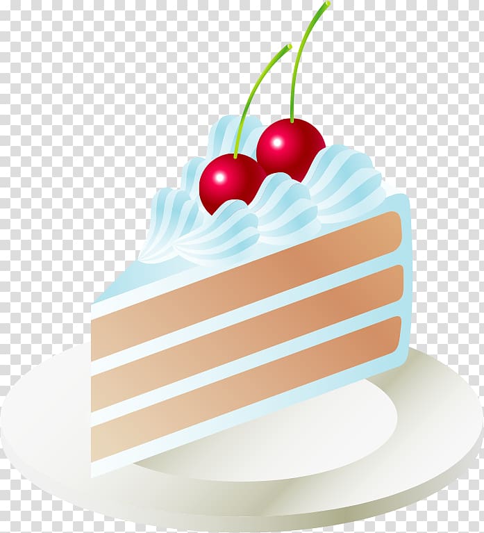 Layer cake Cherry Chocolate cake Dessert, cherry transparent background PNG clipart