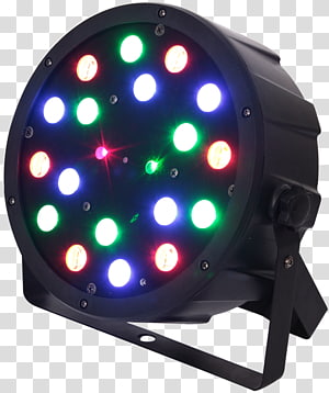 Stage lighting instrument Light-emitting diode Laser RGB color model, light transparent background PNG clipart thumbnail