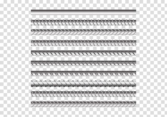 Steel Rebar Metal Beam, others transparent background PNG clipart