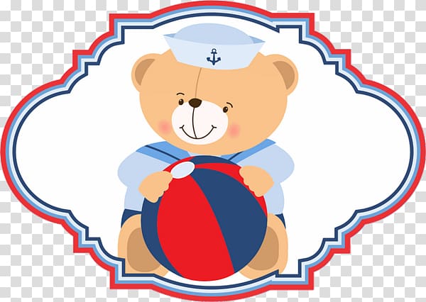 sailor bear transparent background PNG clipart
