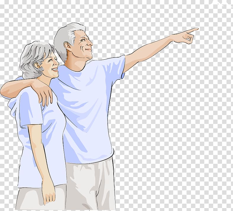Thumb, Two old transparent background PNG clipart