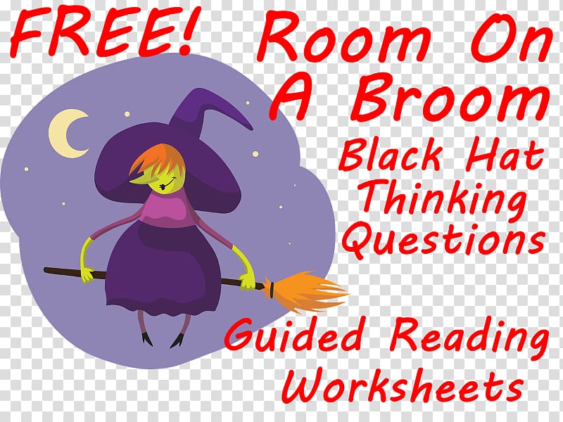Illustration Broom Text Purple, Guided Reading Questions transparent background PNG clipart