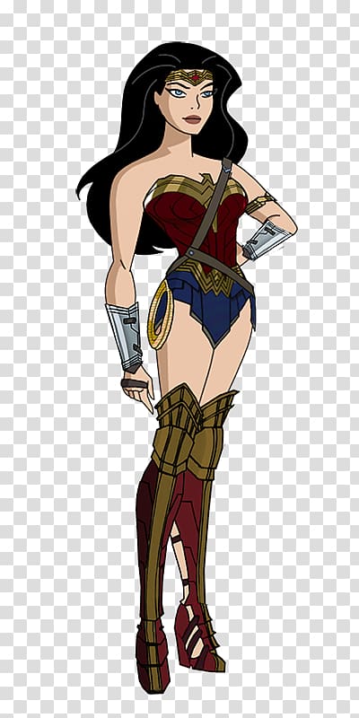 Lynda Carter Wonder Woman Superman Cartoon Animation, Wonder Woman transparent background PNG clipart