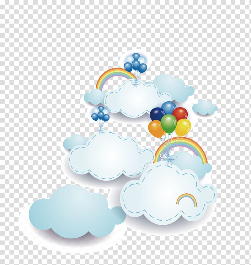 Cloud computing Euclidean , cloud, clouds illustration transparent background PNG clipart