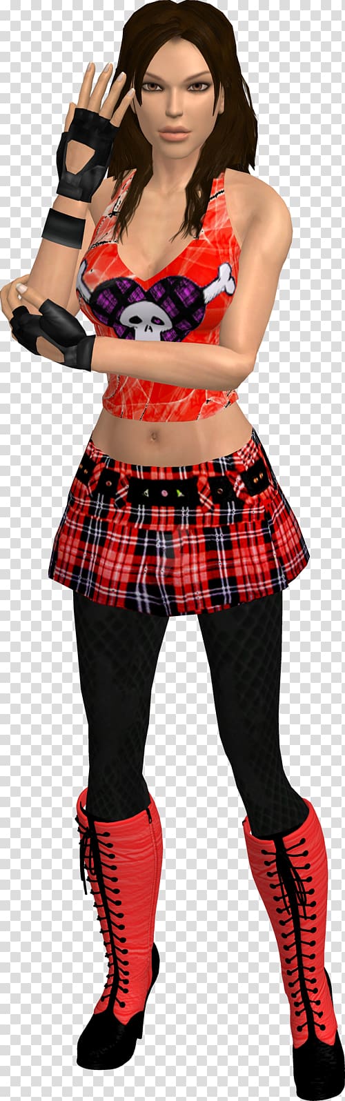 Tartan Costume, Lara transparent background PNG clipart