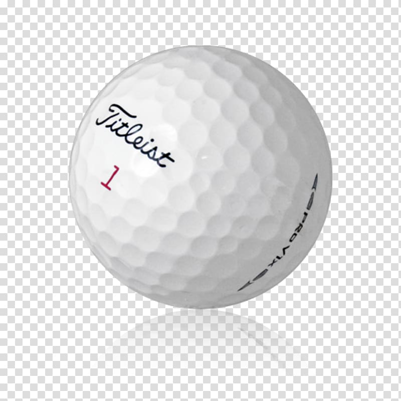 white Titleist golf ball , Golf Balls Titleist Golf Tees, golf ball transparent background PNG clipart