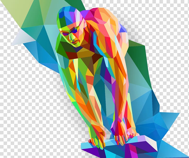 Olympic sports Sportart Olympic Games FINA, Finken Water Center transparent background PNG clipart