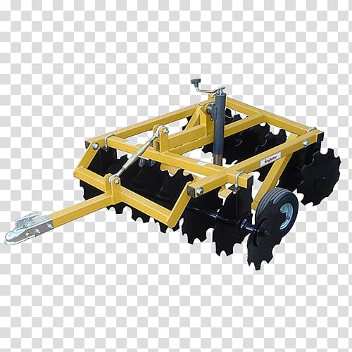 King Kutter Angle Frame Disc Harrow 6 1/2-Ft Tractor Rastra de discos, tractor transparent background PNG clipart