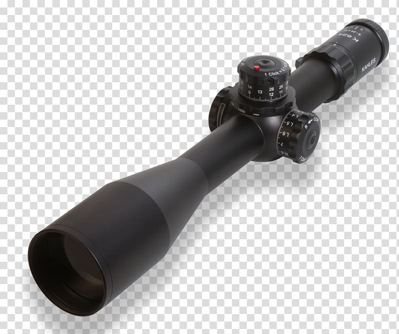 Telescopic sight Reticle Long range shooting Optics Milliradian, PLANE TRAIL transparent background PNG clipart