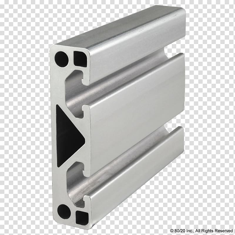 80/20 T-slot nut Extrusion Aluminium Industry, Yield Surface transparent background PNG clipart