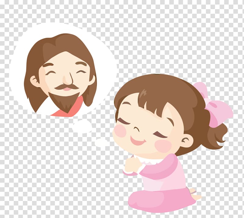 jesus praying clip art