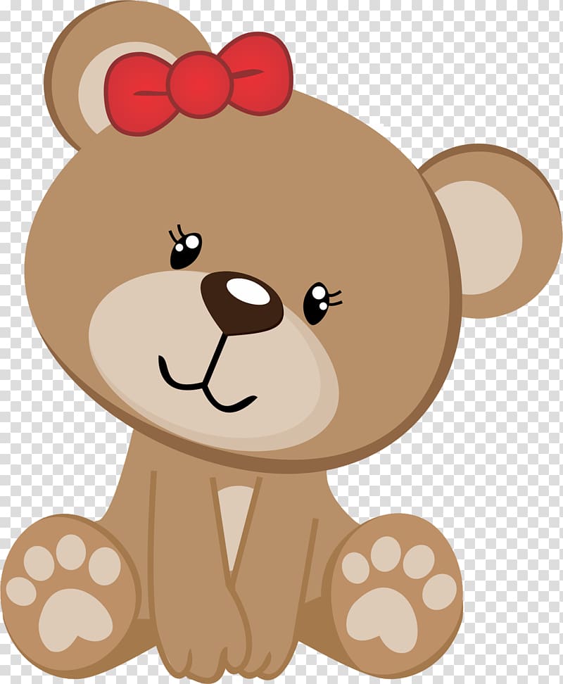 Infant Bear Baby shower Party, rosa transparent background PNG clipart