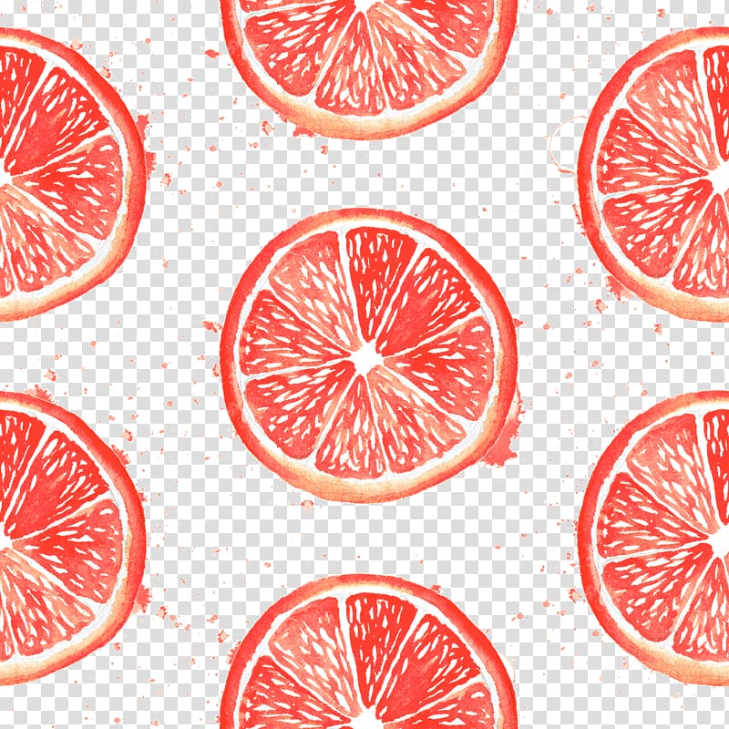 orange fruit illustration, Grapefruit Pomelo Blood orange, Copy populated painted grapefruit transparent background PNG clipart
