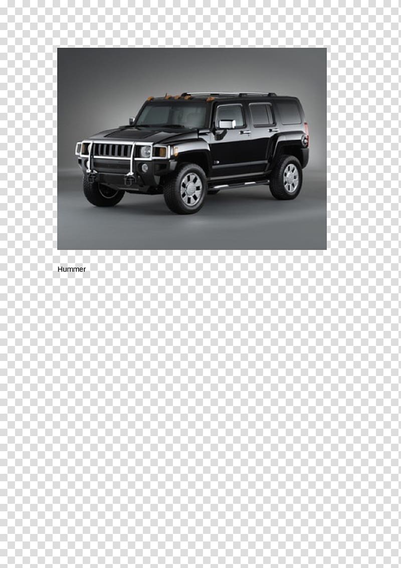 2006 HUMMER H3 2007 HUMMER H3 2010 HUMMER H3 Hummer H2, hummer transparent background PNG clipart