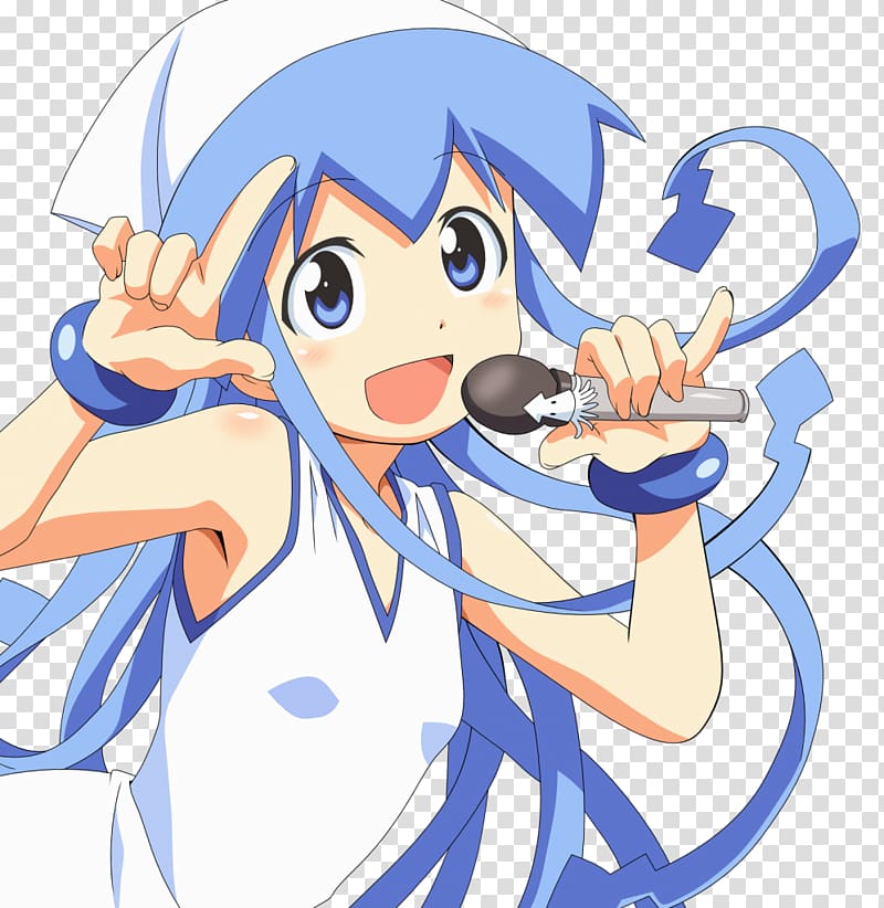 Squid Girl Anime Moe 侵略!イカ娘のディスコグラフィ, Anime transparent background PNG clipart