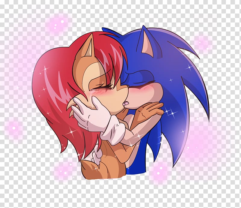 Sonic the Hedgehog Amy Rose Princess Sally Acorn Archie Comics, amy rose vs sally acorn transparent background PNG clipart