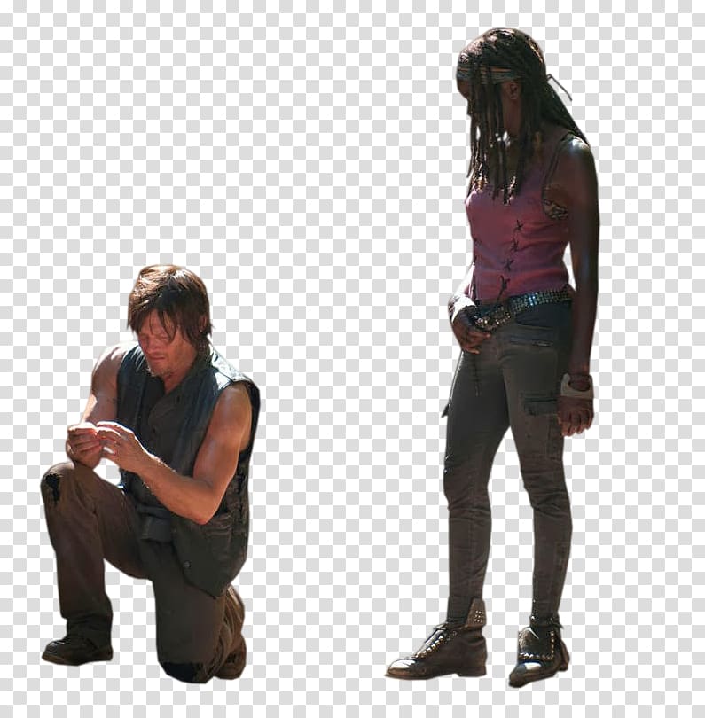 Michonne Daryl Dixon Rick Grimes Carl Grimes The Walking Dead, Season 4, the walking dead transparent background PNG clipart