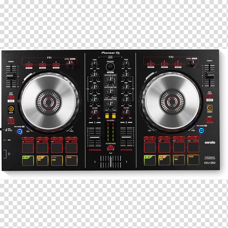 EFX-1000 DJ controller Pioneer DJ Disc jockey Pioneer DDJ-SB2, dj console transparent background PNG clipart