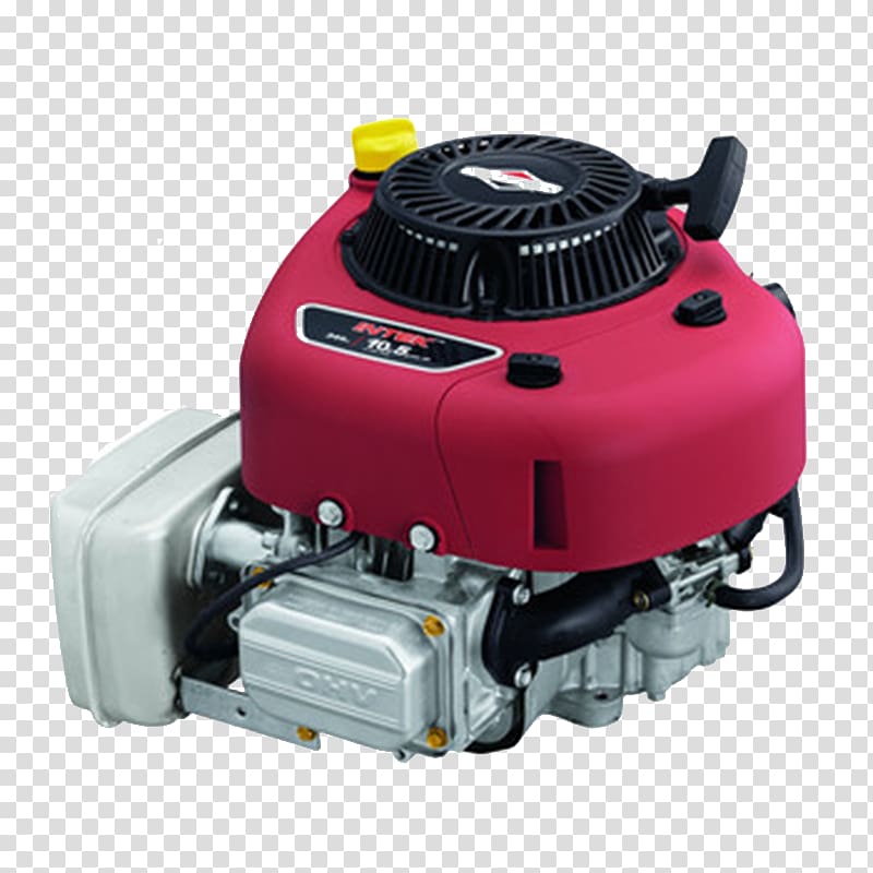 Briggs & Stratton Overhead valve engine Small Engines Lawn Mowers, engine transparent background PNG clipart