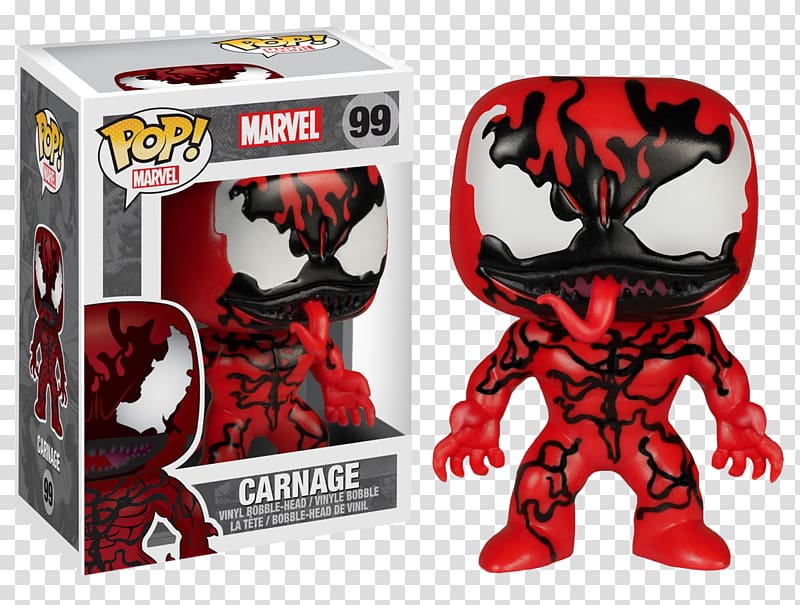 Spider-Man Venom Dr. Otto Octavius Funko Carnage, carnage transparent background PNG clipart