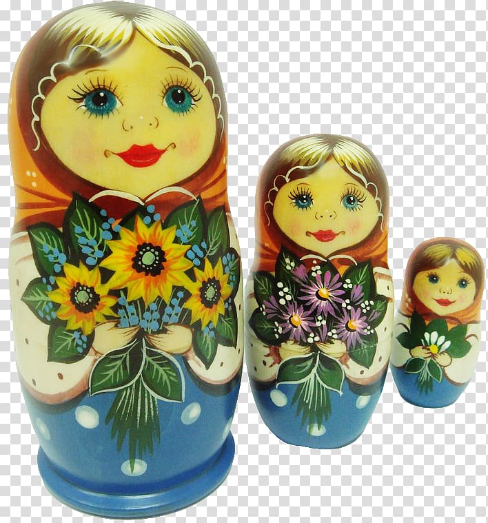 Matryoshka doll Русские игрушки , doll transparent background PNG clipart