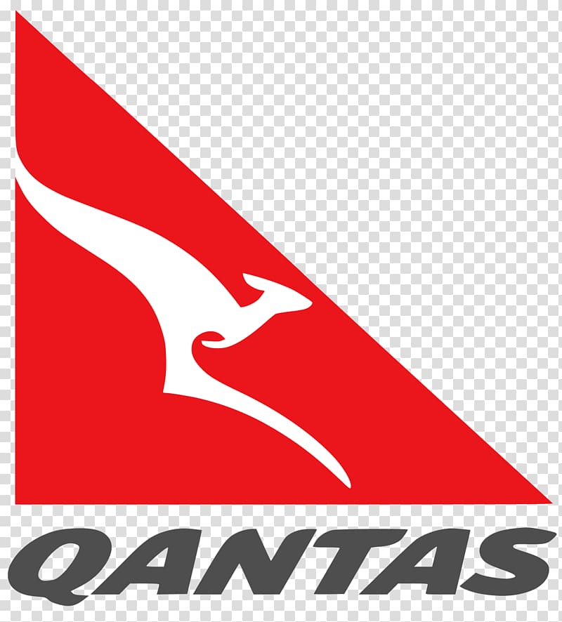 Cairns Flight Qantas Airplane, airline transparent background PNG clipart