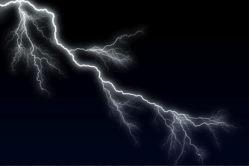 white lightning illustration, The Fractal Geometry of Nature Fractal art Self-similarity, lightning transparent background PNG clipart