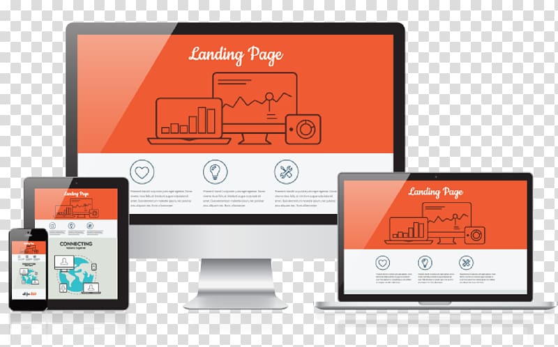 Landing page Web design Lead generation Advertising, page layout transparent background PNG clipart