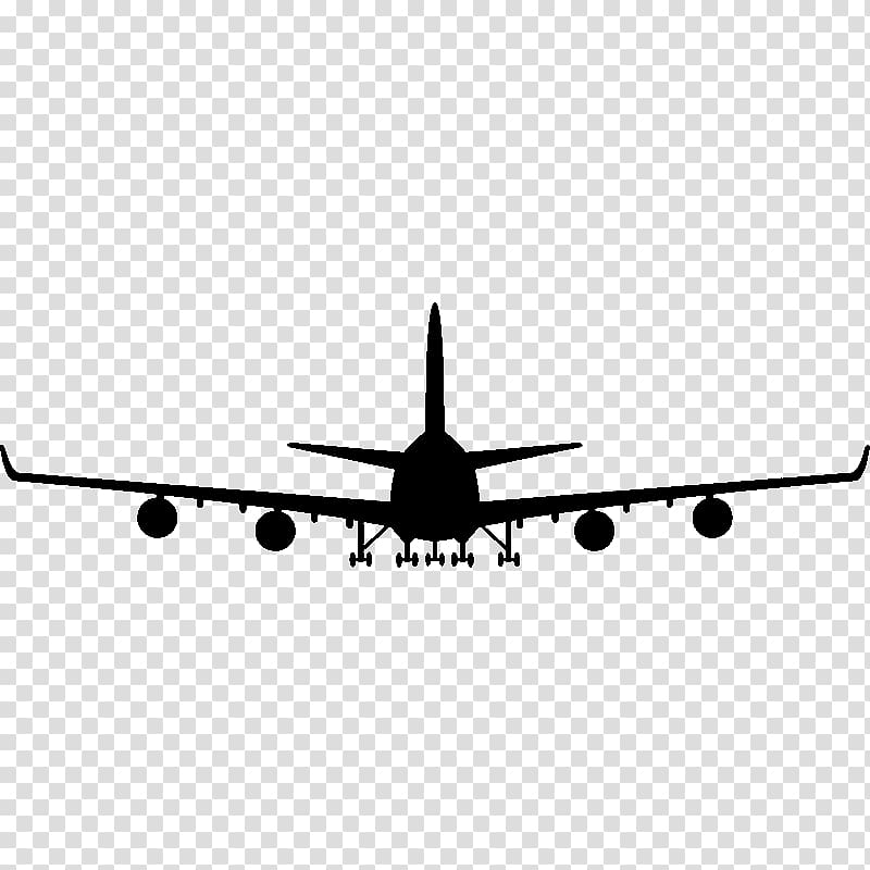 Wide-body aircraft Airplane McDonnell Douglas MD-11 Wall decal, airplane transparent background PNG clipart