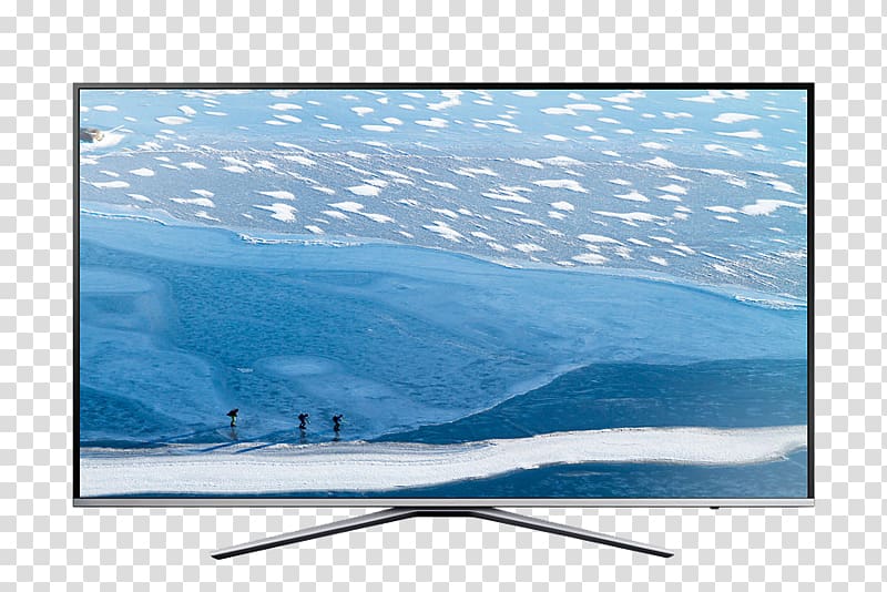 Samsung KU6400 6 Series Smart TV 4K resolution LED-backlit LCD, samsung transparent background PNG clipart