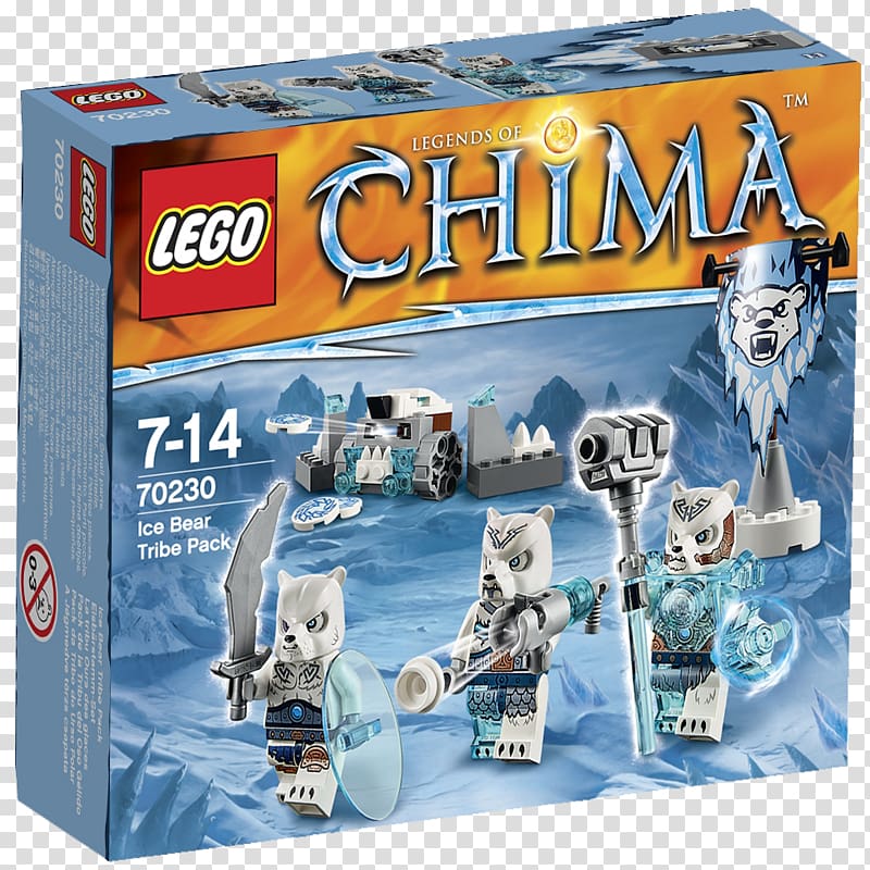 Bear LEGO Chima 70230 Eisbrstamm-Set Lego Legends of Chima Toy, teeth and stereo boxes transparent background PNG clipart